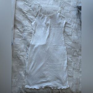 Short casual White Slip Dress